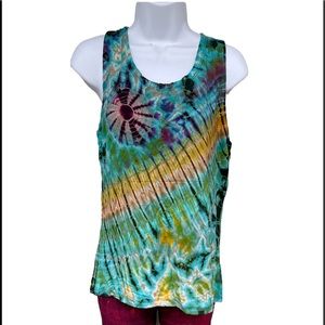 NWT.  Sacred Threads Tank Top.   04 BL/BL. 222174